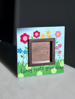 Family Roots Grow Deep Decorative Photo Frame