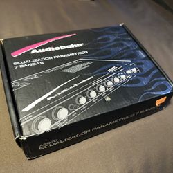Audiobahn Equalizer / Equalizador Audiobah 