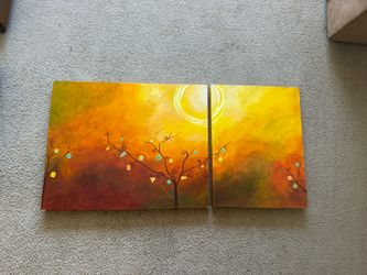 Wall Painting Hand Made Acrylic Color