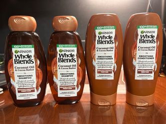 $2.25 each Garnier Whole Blends Coconut Oil & Cocoa Butter Shampoo and Conditioner