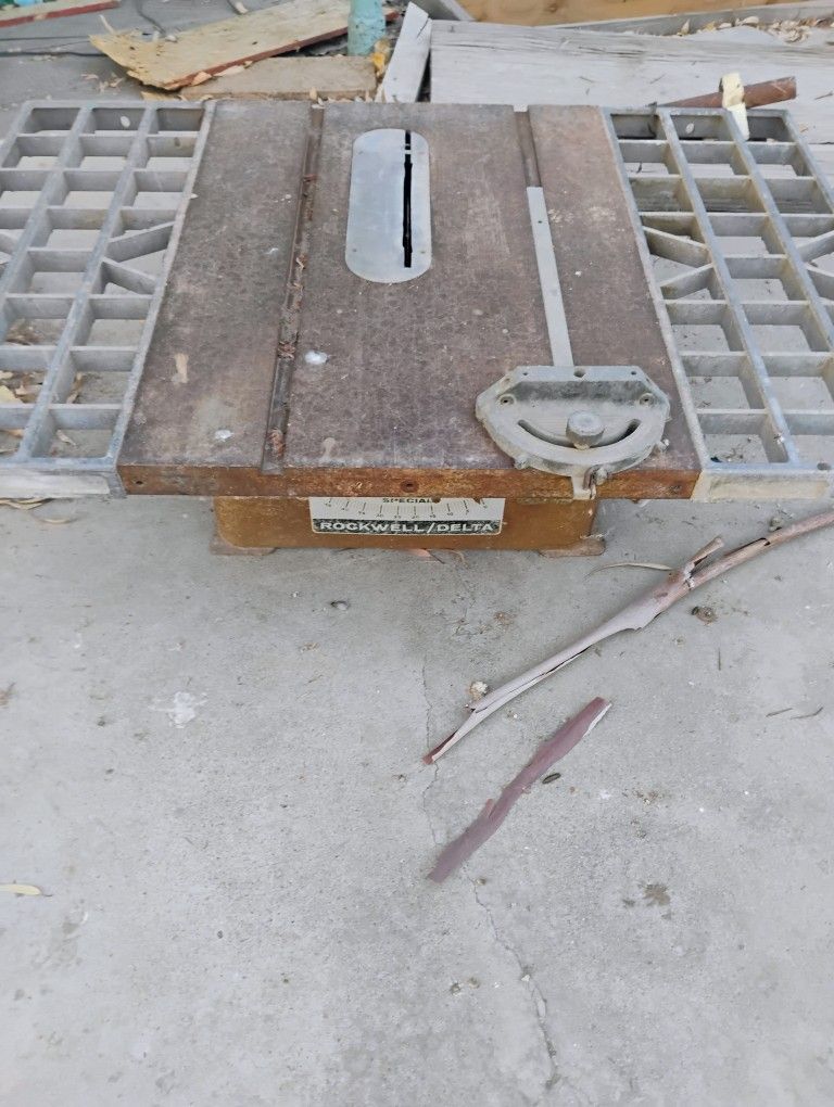 Table Saw Rockwell