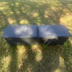 Iron toolbox for truck