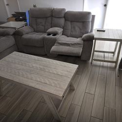 Rustic Living Room Set Tables.