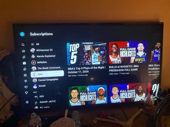 LG Flat Screen Smart TV