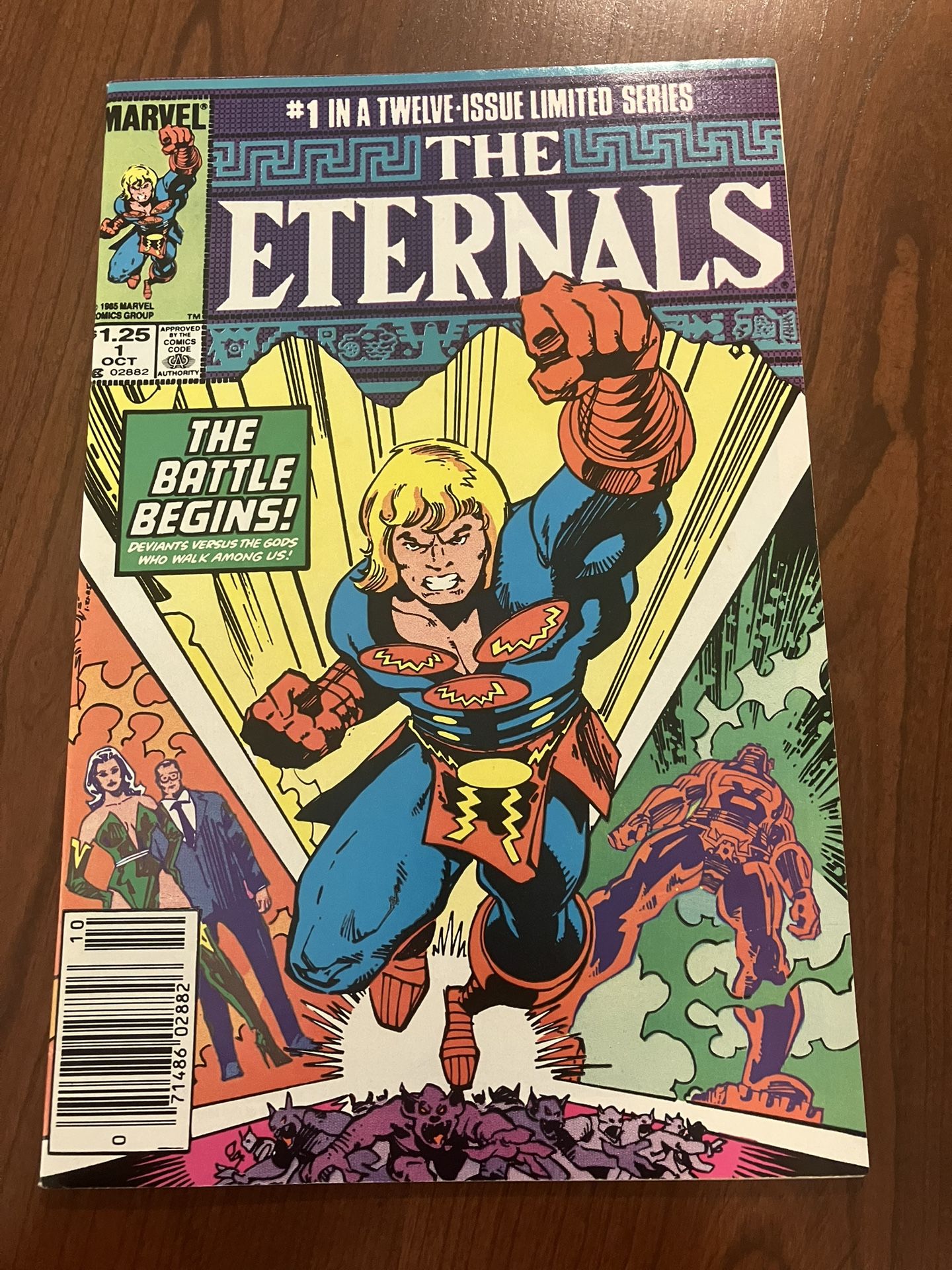 1985 The Eternals #1 Comic Book 