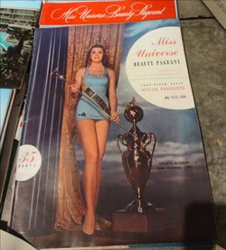 1956 Miss Universe Beauty Pageant Official Programme