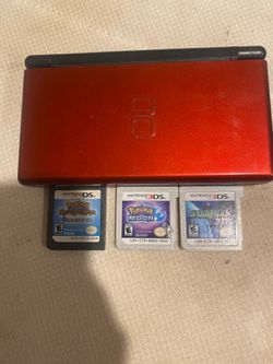Nintendo ds with Pokémon games