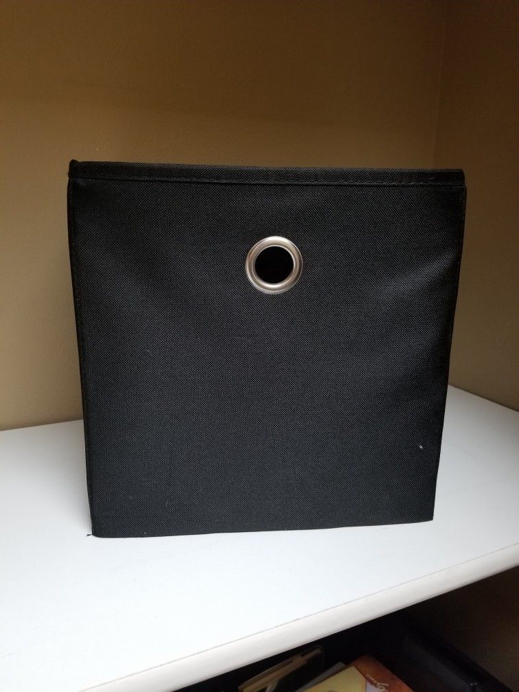 Stylish Black Storage Cube