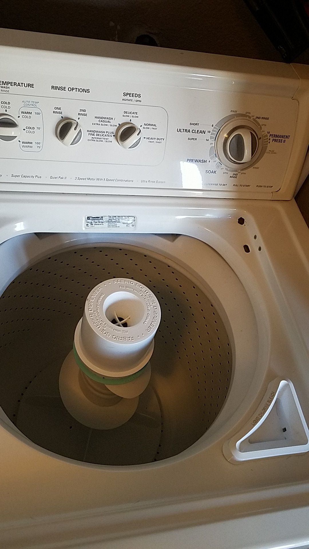 Washer Kenmore