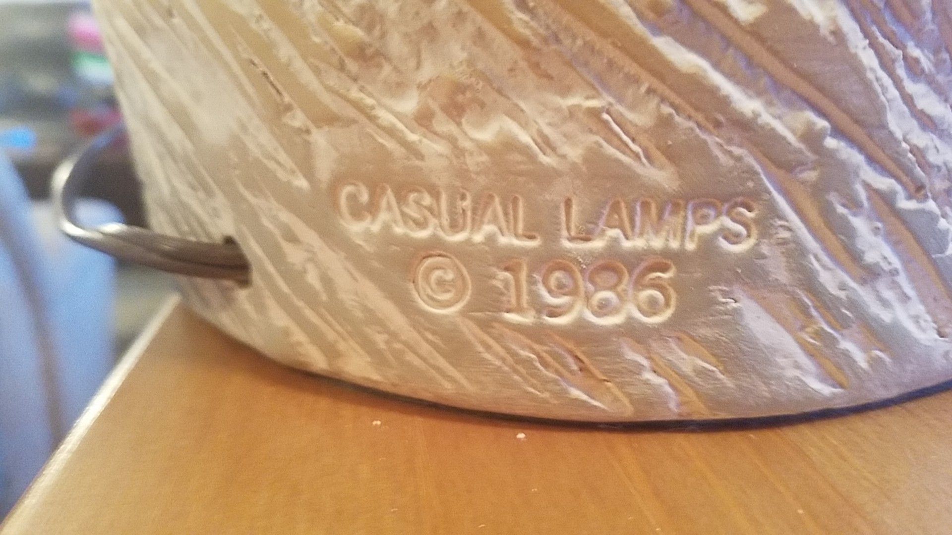 Vintage 1986 Casual Lamps