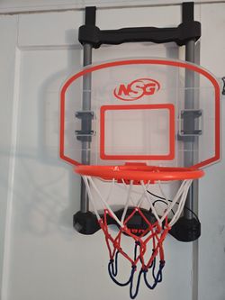 Over-the-Door Mini Basketball Hoop Set – Like New