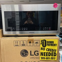 STAINLESS STEEL SAMSUNG MICROWAVE OVEN 