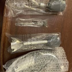 Mueller Handheld Blender With Immersion, Beater, And Frother Attachment,