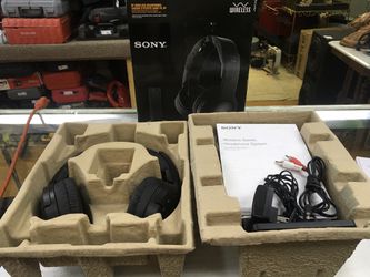 Sony RF Wireless Headphones Noise Reduction for Clear Sound - MDR-RF985RK - Works Great 👍