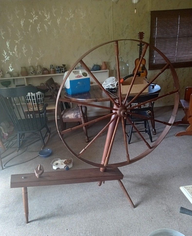 Antique Spinning Wheel