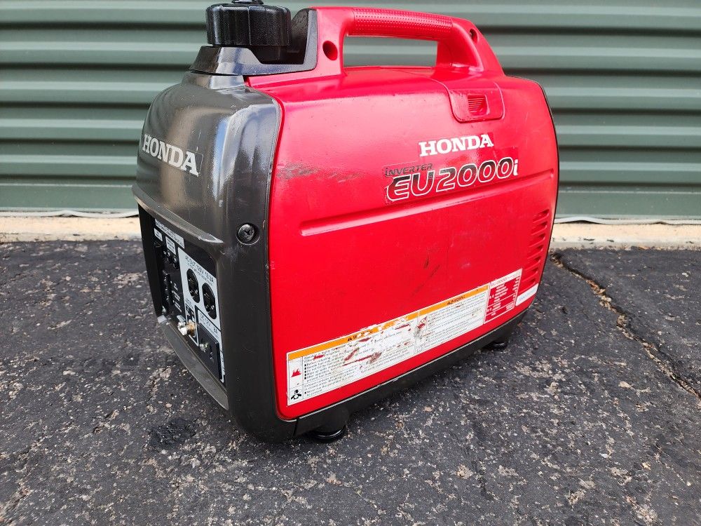 Honda EU2000i Inverter Generator RUNS GREAT Quite PRICE IS FIRM