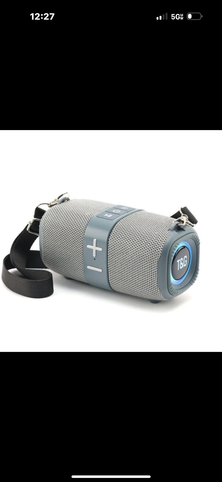 Bluetooth Wireless Speaker With Strap Fm