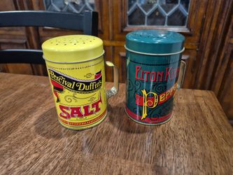 Salt and pepper shakers