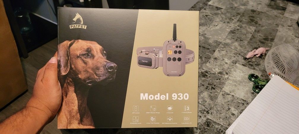 Patpet Model 930 Dog Shock Training Coller
