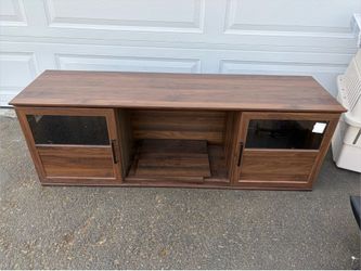 Walker Edison Mid Century Modern TV Stand Entertainment Center