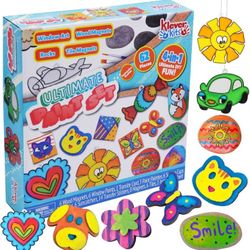 JOYIN 62 Pcs Arts and Craft Supplies for Kids - Painting Gift, Parties Crafts