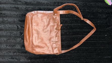 Brown hand bag purse ladies women