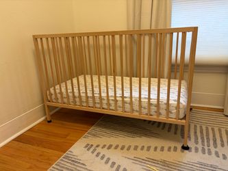 IKEA Convertible Crib + Mattress