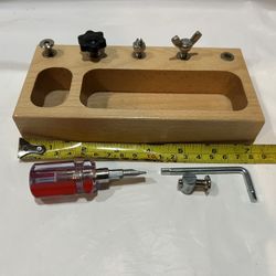 Multi-Board Screws Bolts Screwdriver Practical Life Educational Toy