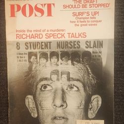 1967 Saturday Evening Post Re: Richard Speck Coverage