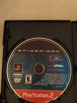 PS2 SPIDER-MAN