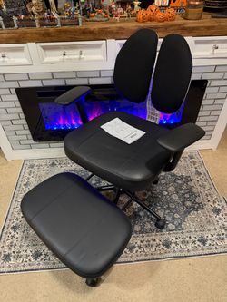 SEE INFO! AreShark Criss Cross Office Chair - Ergonomic Cross Legged Office Chair with 3D Armrest