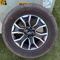 Toyota Tacoma 17" Sport 6lug Rims Tires (4)