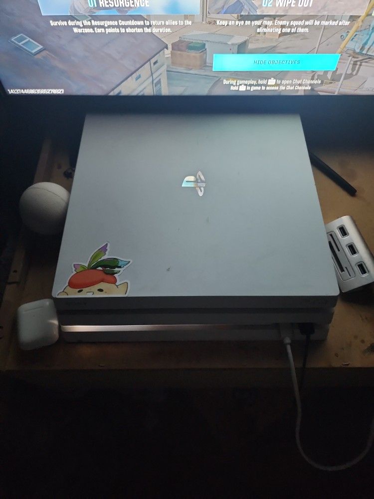 Ps4 Pro along with pro bfg controller.