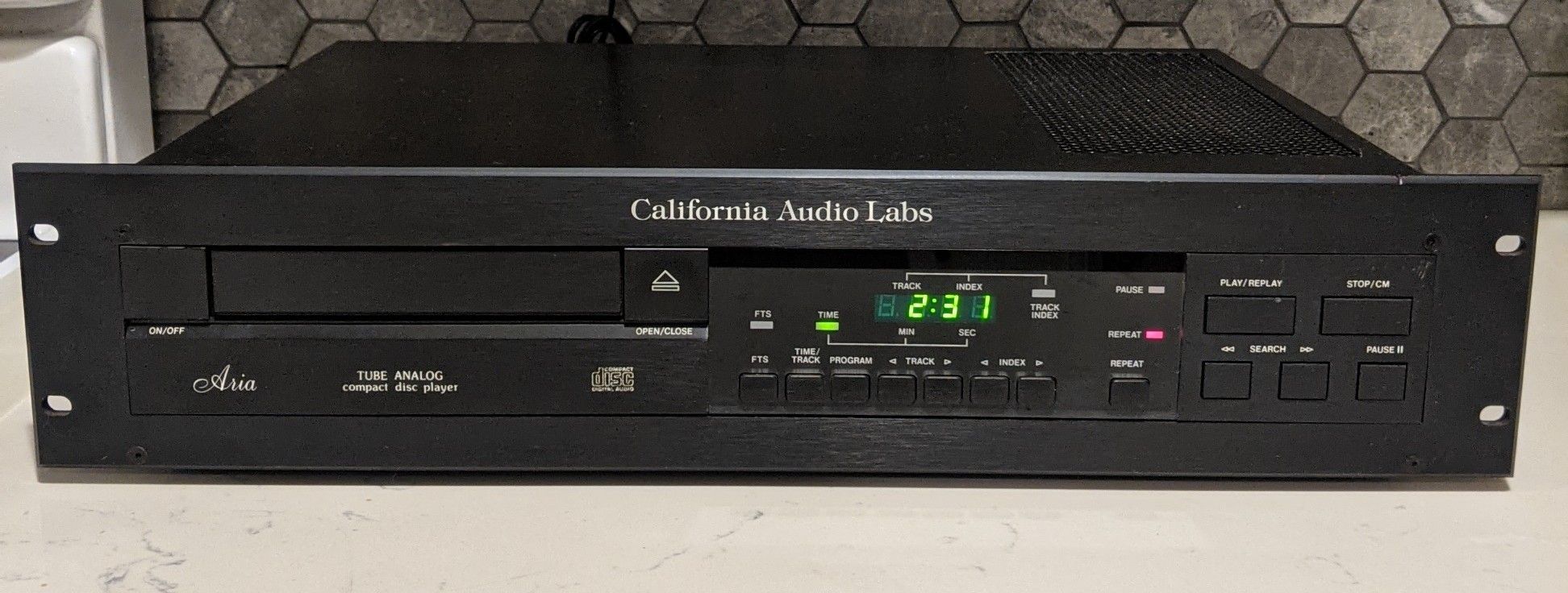 California Audio Labs Aria Single Disc CD Player