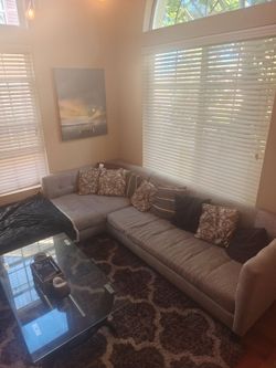 Gray Sectional Sofa with Chaise – Clean & Modern