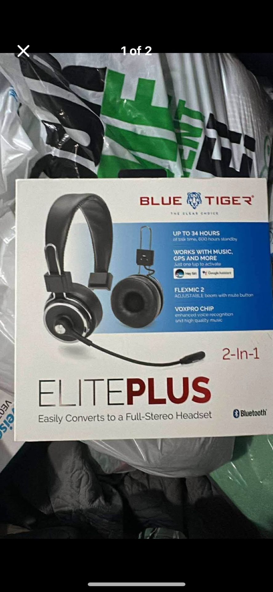 Blue Tiger Elite Plus Headset