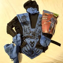 Blue Ninja Costume Kid size XL(14-16)
