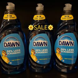 🛍DAWN DISH SOAPS “BIG SIZE” (PACK OF 3)