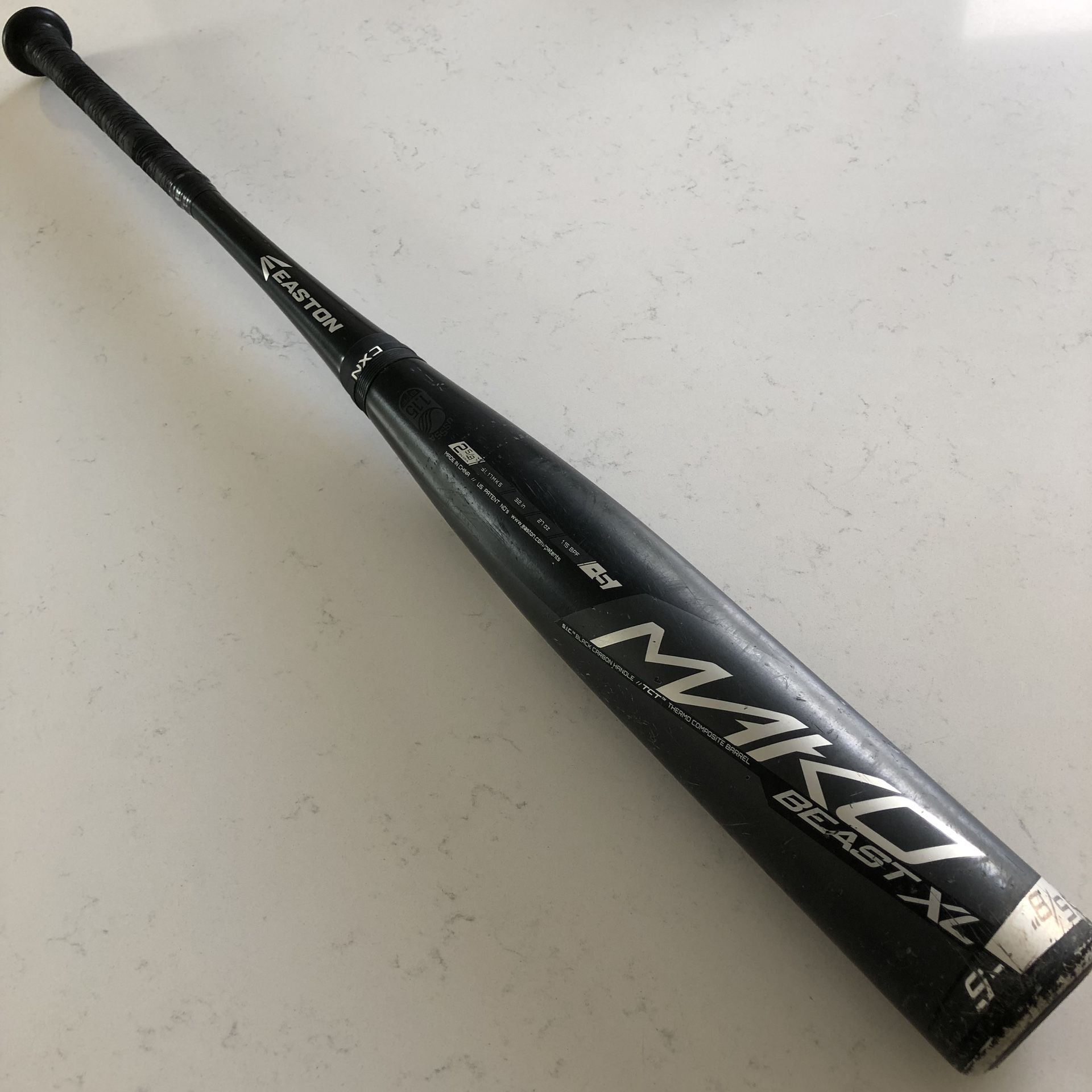 Easton Mako Beast XL 32/27 (-5) Baseball Bat