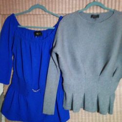 Women's Blouse Sweater Bundle Size Large