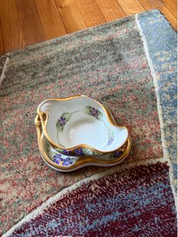 Antique gravy or sauce server