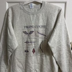 A Court Of Mist And Fury Night Crewneck