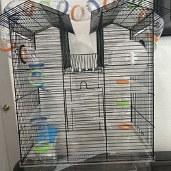 Clear Hamster Cage