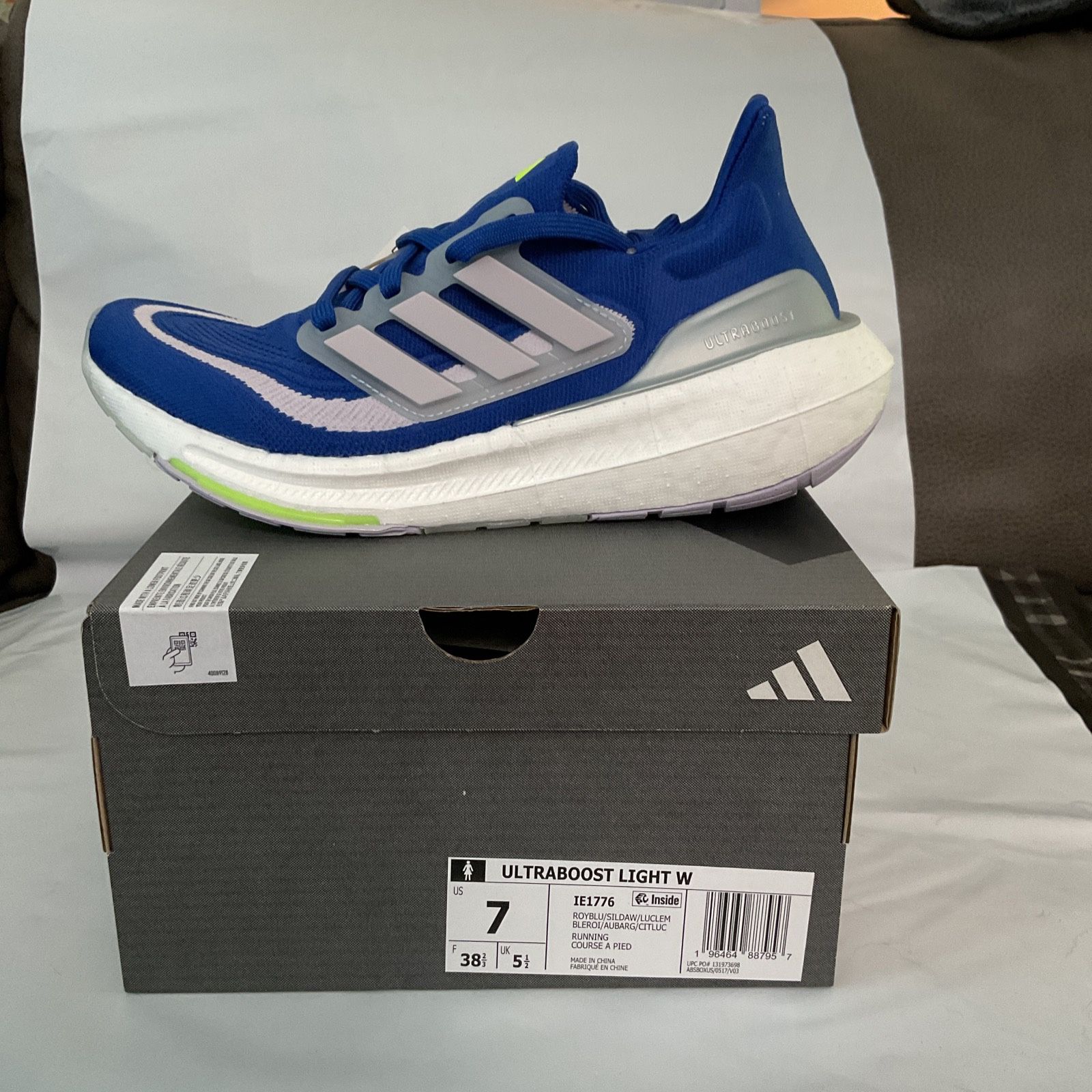 adidas women Size 7 Ultraboost Light Running Shoes