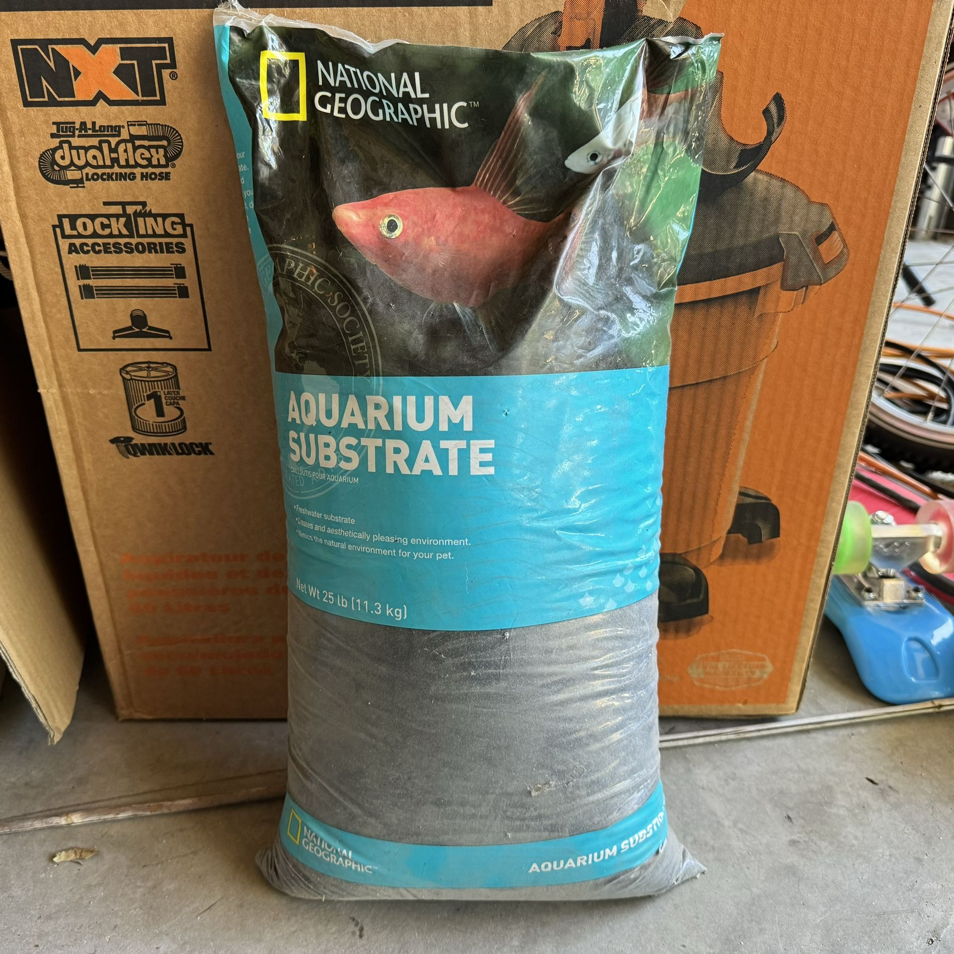National Geographic Aquarium Substrate Black Sand Gravel