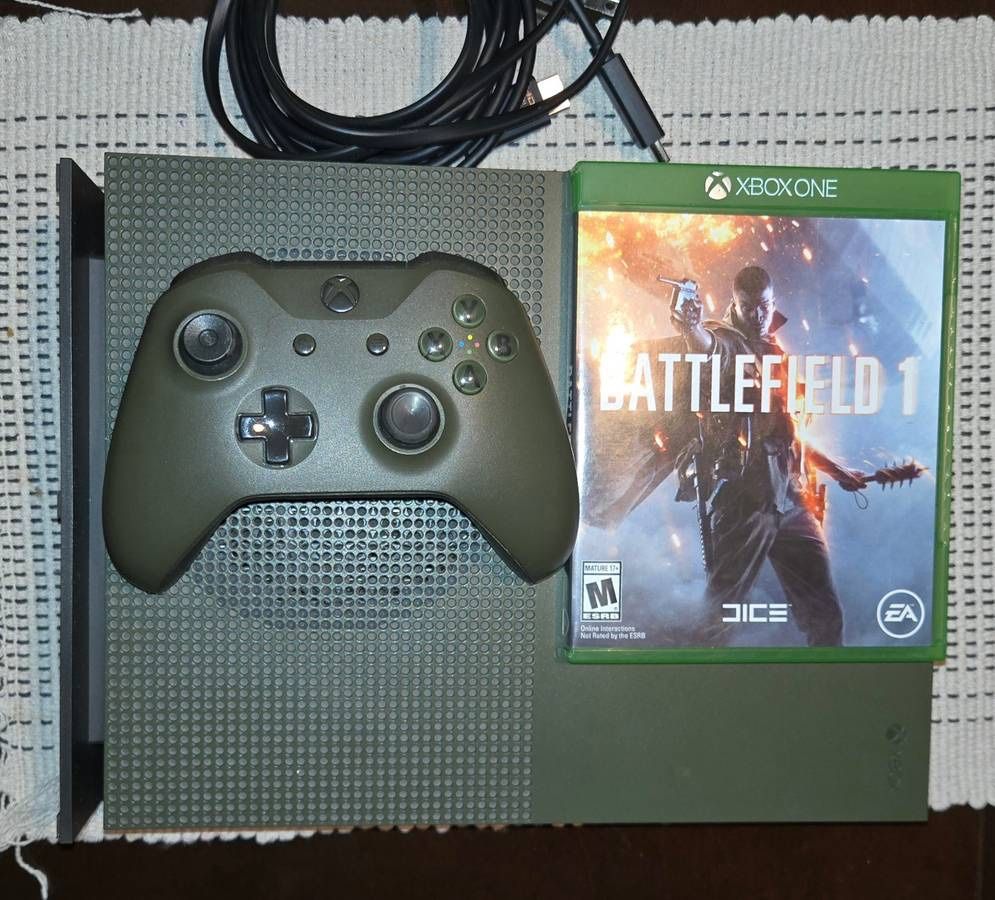 Xbox One S (1TB) Console | Battlefield 1 Special Edition