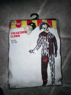 Freakshow Clown Adult Costume