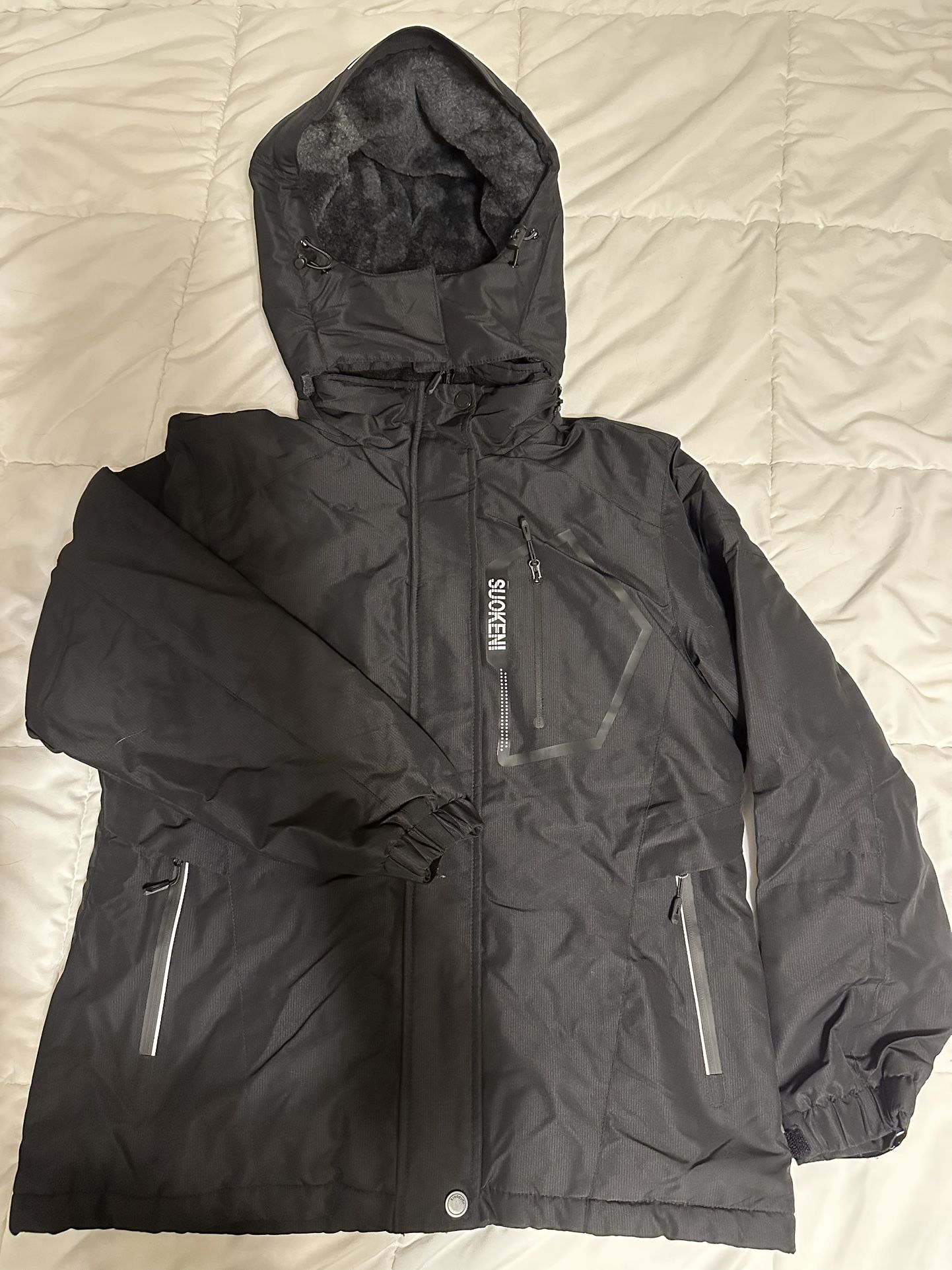 SUOKENI Women’s Waterproof Ski Jacket Size M