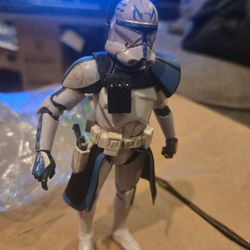 STARWARS BLACK SERIES CLONE CAPTAIN REX