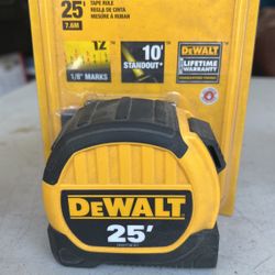 DeWALT 25 Ft Tape Measure